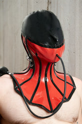 Latex Hood Full Head Hood For Catsuits Fetish Accessories
