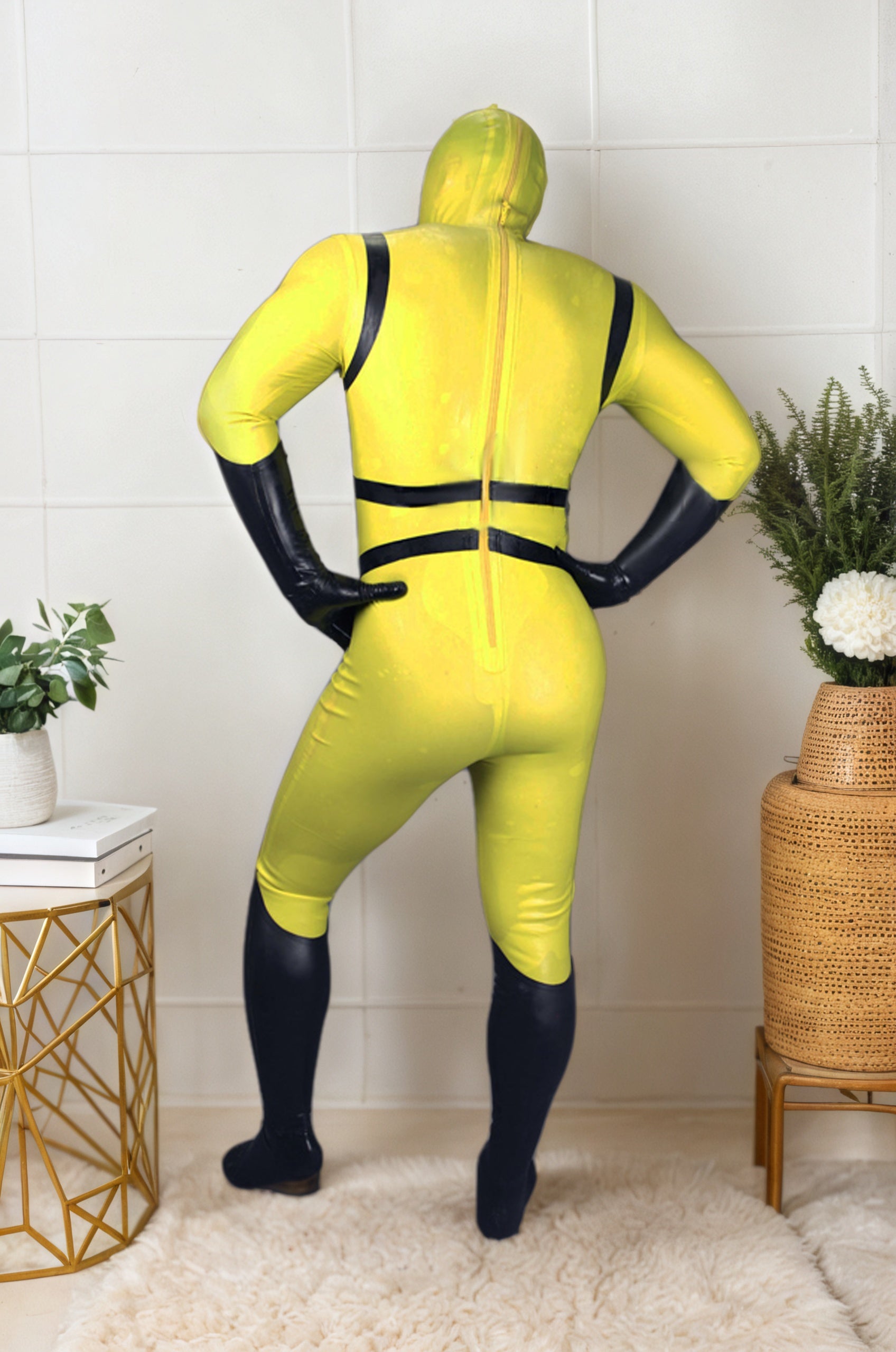 Men Latex Catsuits Alien-Ated Total Body