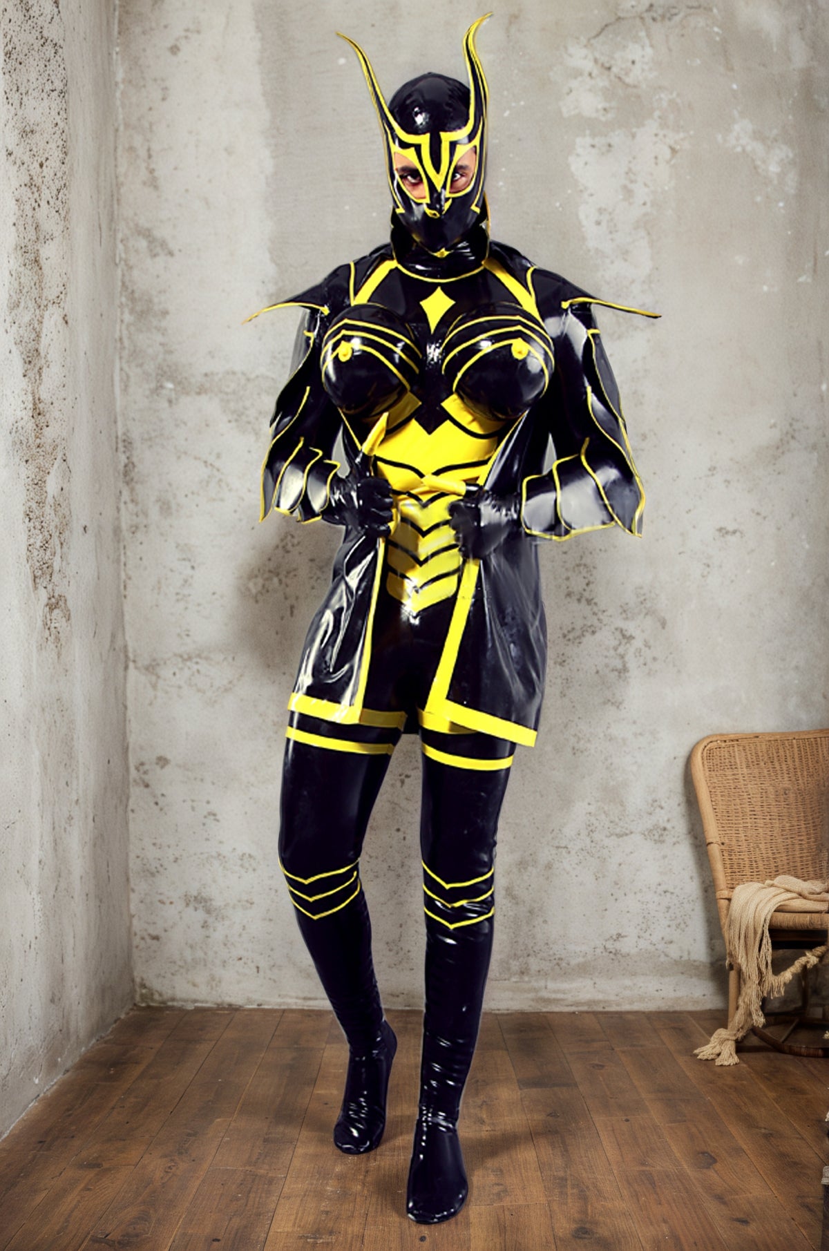 Man Latex Catsuits Novelty Latex Costume Superhero And Uniform